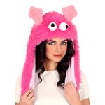 Hat Fluffy Monsters Lyserød