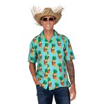 Hawaiiskjorte Ananas