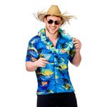 Hawaiiskjorte Blå