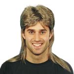 Hockeyhår 80'er Paryk