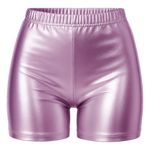 Hotpants Lyserød Metallic