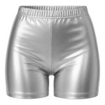 Hotpants Sølv Metallic