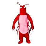 Hummermaskot Kostume