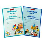 Inbjudningskort Bamse