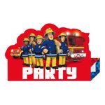 Invitationskort Brandmand Sam
