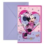 Indbydelser Minnie Mouse