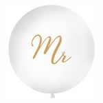 Kæmpeballon Mr Hvid