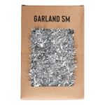 Juletræsglitter Sølv