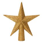Juletræsstjerne Guld Glitter