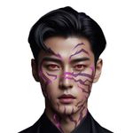K-pop Ansigtstatovering Demon