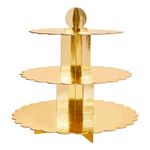 Kageopsats Guld Metallic