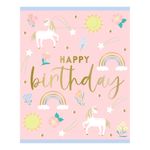 Festposer Happy Birthday Unicorn