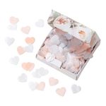 Konfetti Hjerter Pastel