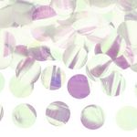 Konfetti Rund Glitrende Metallic