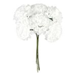 Kunstig Blomsterbuket Hortensia Hvid