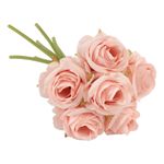 Kunstig Blomsterbuket Roser Lyserød