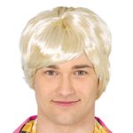 Kort Lysblond Paryk