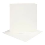 Kort med Konvolut Offwhite