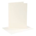 Kort med Konvolut Offwhite