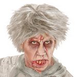 Kort Zombie Grå Paryk