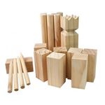 Tactic Kubb Mini i Pap med Bærehåndtag