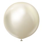 Balloner Professional Gigantiske White Gold Chrome