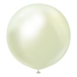 Balloner Professional Superstore Green Gold Chrome