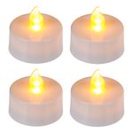 LED-Te-lys med Flammende Flamme