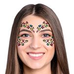 Leopard Glitter Selvklæbende Makeup