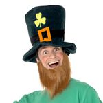 Leprechaun Hat og Skæg