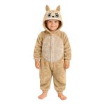 Lulu Monster Beige Onesie Børnekostume