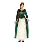Middelalder Dronning Kostume