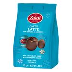 Mælkechokoladeæg med hasselnødsfyld