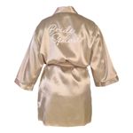 Morgenkåbe Bride Squad Creme