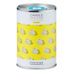 Mustard Candle In A Can Popcorn