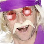 Moustache Hippie Blond