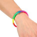 Neon Armbånd Regnbue