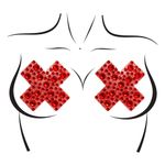 Nipple Covers Jewels X Rød Deluxe