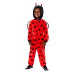 Mariehøne Onesie Børnekostume