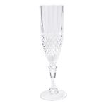 Champagneglas i hård plast