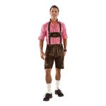 Oktoberfest Lederhosen Shorts Brune
