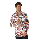 OppoSuits King of Clubs Skjorte