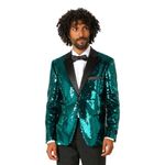 OppoSuits Paljettblazer Brilliant Grøn