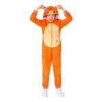 OppoSuits Rød Kat Børne Onesie