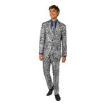 OppoSuits Silver Geo Star Dress