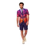 OppoSuits Suave Sunset Jakkesæt med Shorts