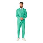 OppoSuits Trendy Turquoise Jakkesæt