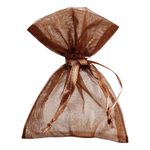 Organza poser Brun