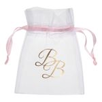 Organzaposer Lyserød Babyshower