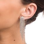 Øreringe med Strass